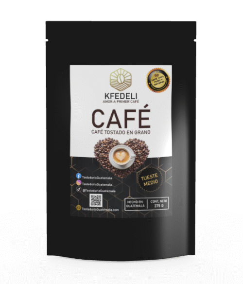 375 g de granos de café de tueste medio – 100% puro y natural